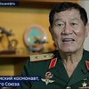 L'astronaute Pham Tuan lors d'une interview accordée à la chaîne de télévision russe Russia-24. Photo: VNA