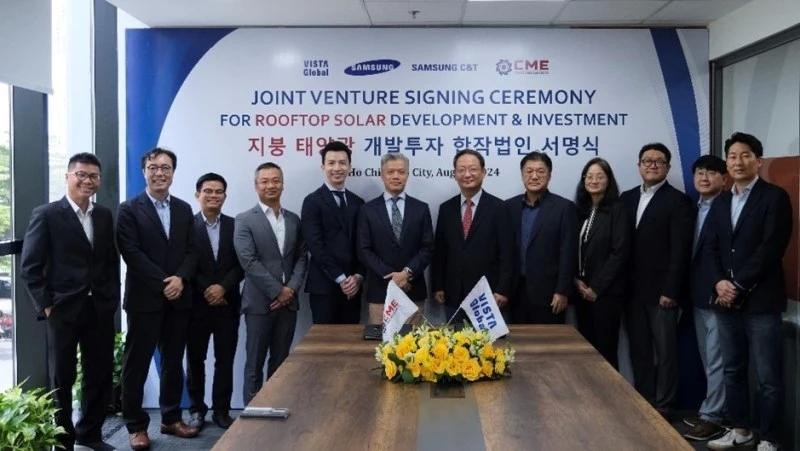 CME and Samsung sign joint venture agreement to boost rooftop solar in Vietnam