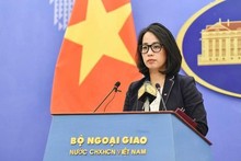 La porte-parole adjointe du ministère vietnamien des Affaires étrangères, Pham Thu Hang. Photo : tienphong.vn