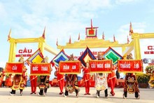 Le festival est organisé pour que les pêcheurs prient pour le beau temps et des récoltes de pêche abondantes. Photo : sggp.org.vn
