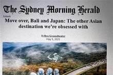 L'article publié dans le New Zealand Herald le 9 mai. Photo : VNA.
