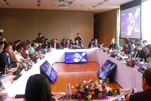 Table ronde ministérielle sur la confiance numérique. Photo : VNA.