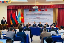 Conférence de presse organisée Hanoï à l’occasion du 10e anniversaire de l’accord (2015-2025). Photo : VOV.