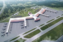 Vue de l'aéroport international de Phu Quoc. Photo : Sun Group.