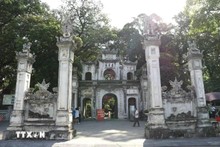 Le temple Quan Thanh. Photo : VNA.