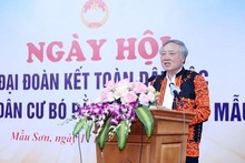 Le président de la Cour populaire suprême, Nguyên Hoa Binh. Photo : dantocmiennui.
