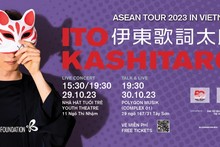 Ito Kashitaro se produira pour la première fois à Hanoï les 29 et 30 octobre.