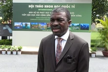 Le directeur du Centre du patrimoine mondial de l’UNESCO, M. Lazare Eloundou Assomo. Photo : The World&Vietnam Report
