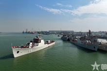 Le navire 09 de la Brigade 171, relevant de la Région navale 2 de la Marine, est parti pour participer à l'exercice naval multilatéral Komodo 2025 en Indonésie. Photo : qdnd.vn