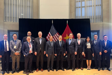 Délégués à l’événement « Connect with Vietnam ». Photo: VNA