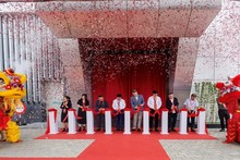 Cérémonie d'inauguration de l'usine de fabrication de vêtements d'Avery Dennison. Photo: baodautu