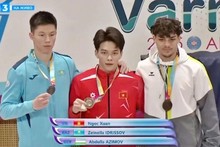 Le Vietnam remporte la médaille d'or lors de la Coupe du monde de gymnastique FIG 2025