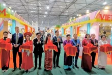 Les délégués lors de la cérémonie d'ouverture. Photo: congthuong.vn