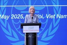 L'ambassadrice d'Australie au Vietnam, Gillian Bird. Photo : VNA.