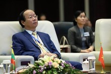 Vo Tuân Nhân, vice-ministre vietnamien des Ressources naturelles et de l'Environnement, président de l'Organisation des hauts officiels de l'ASEAN sur l’environnement du Vietnam (ASOEN Vietnam) à la 17e réunion ministérielle de l'ASEAN sur l’environnement à Vientiane, au Laos. Photo : VNA.