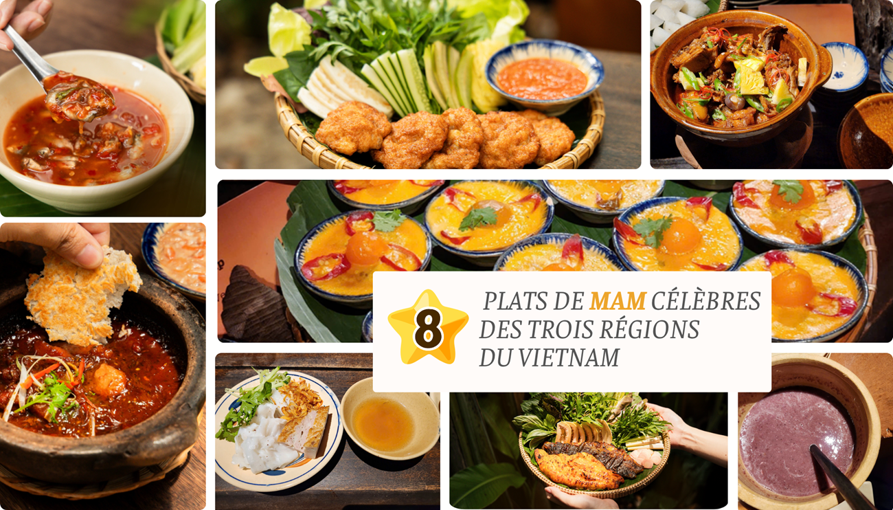 À la découverte des huit plats de mam célèbres des trois régions du Vietnam