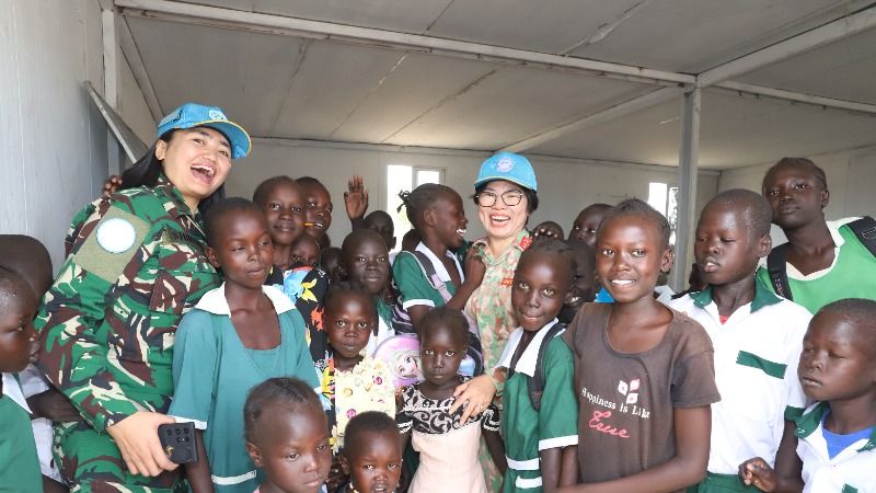 Le génie militaire n° 3 du Vietnam, Mission de l'UNISFA : l'innovation au service de l'éducation et de la communauté à Abyei