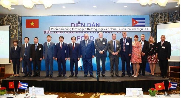 Le forum de promotion des affaires Vietnam-Cuba s’est tenu le 30 septembre à Hanoï. Photo : congthuong