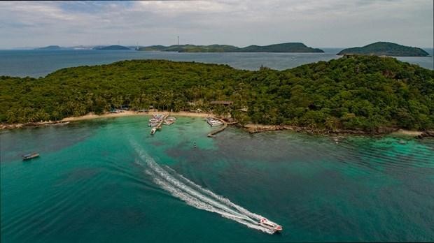 L’île de May Rut est l'une des îles les plus vierges et les plus belles de Phu Quôc. Photo: VNA