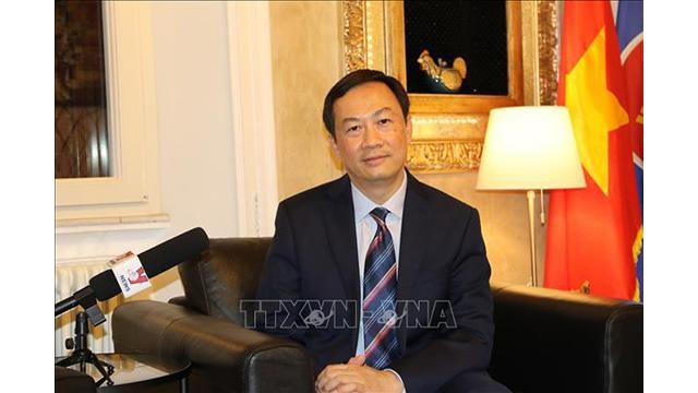 L'ambassadeur du Vietnam en Italie, Duong Hai Hung. Photo : VNA.