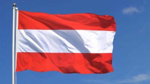 Le drapeau de l'Autriche. Photo : Royal-flags