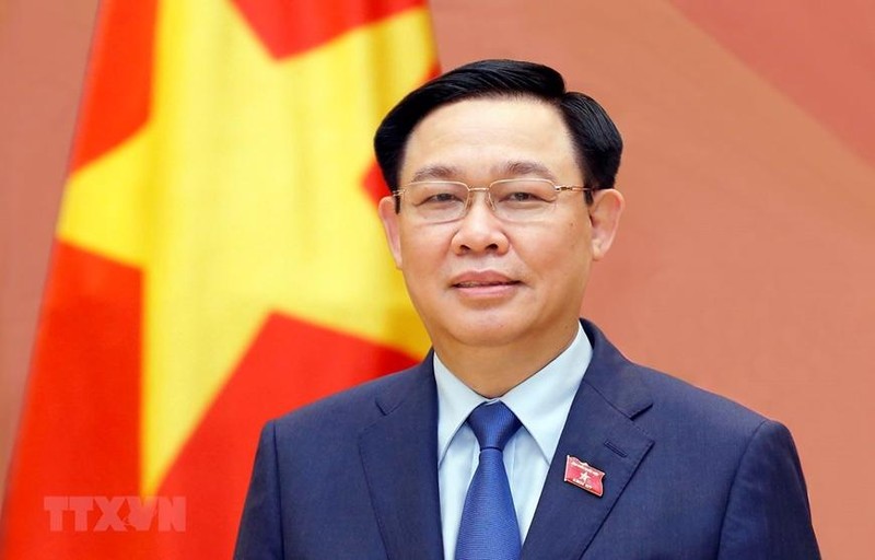 Président de l’Assemblée nationale vietnamien, Vuong Dinh Huê. Photo : VNA.