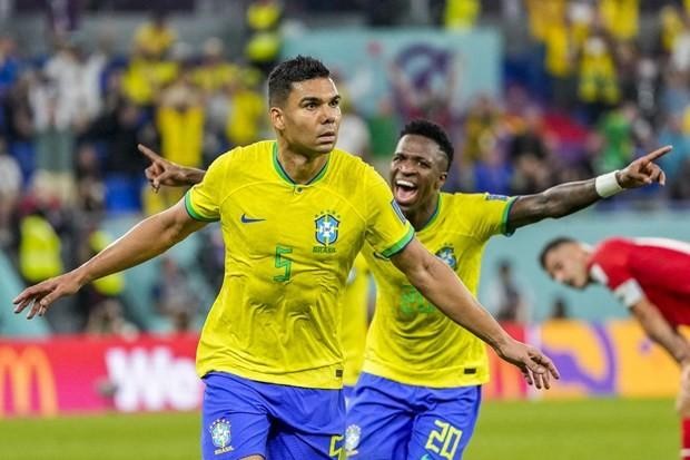 Le Brésil entre en huitièmes de finale de la Coupe du monde 2022. Photo : Getty Images.