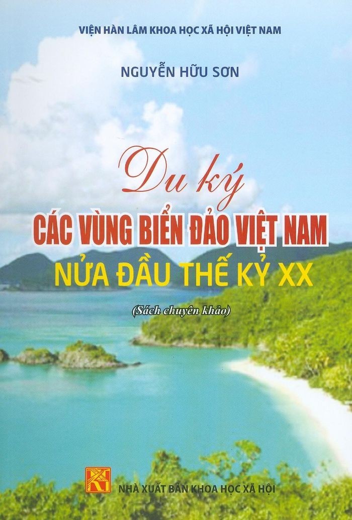 Le livre « Le voyage dans les mers et les îles du Vietnam dans la première moitié du XXe siècle » de Nguyên Huu Son. Photo : thoidai.com.vn