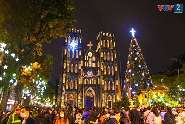  La cathédrale Saint-Joseph à Hanoi. Photo : VOV