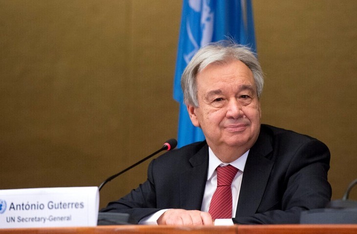 Le Secrétaire général de l’ONU, Antonio Guterres. Photo : AVI.