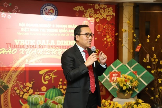L'ambassadeur du Vietnam au Royaume-Uni, Nguyên Hoàng Long. Photo : VNA.