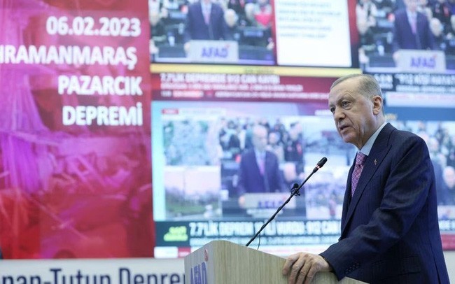 Le Président Recep Tayyip Erdogan. Photo: VOV