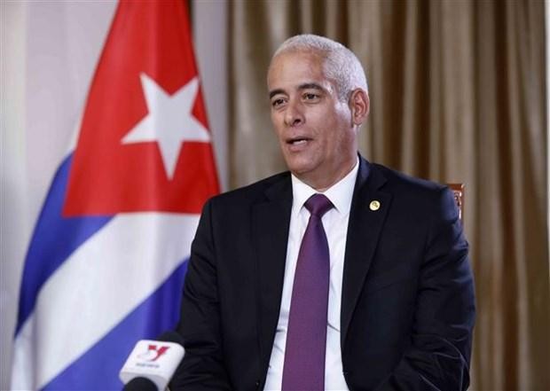 Le premier vice-ministre cubain des Affaires étrangères, Gerardo Peñalver Portal. Photo : VNA