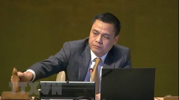 L’ambassadeur Dang Hoang Giang, chef de la Mission permanente du Vietnam auprès de l’ONU. Photo: VNA