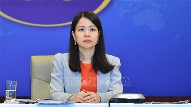 L’assistante du ministre des Affaires étrangères du Vietnam, Nguyên Minh Hang. Photo : VNA.