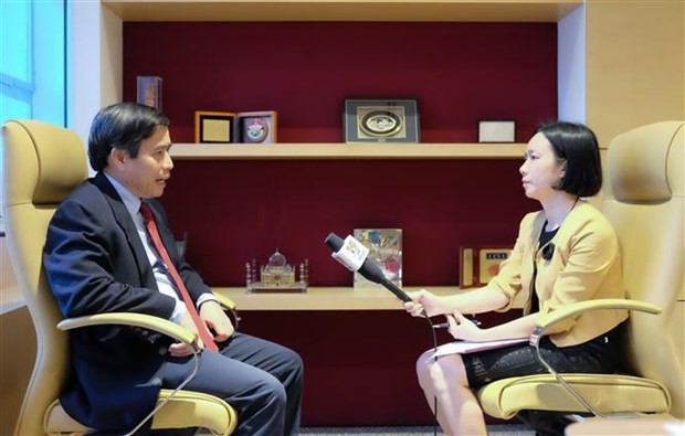 Le professeur associé Vu Minh Khuong de l’École de politique publique Lee Kuan Yew. Photo:VNA