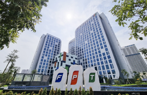 Siège de FPT, le plus grand fournisseur de services informatiques du Vietnam. Photo : FPT.vn