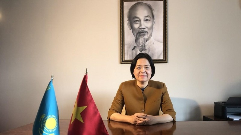 L’ambassadrice du Vietnam au Kazakhstan, Pham Thai Nhu Mai. Photo: Ambassade du Vietnam au Kazakhstan