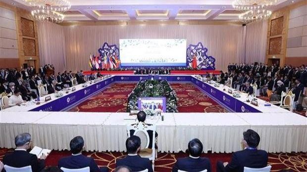 Lors du sommet ASEAN - Chine. Photo : VNA.