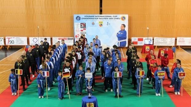 Ouverture de la Coupe Internationale de Vovinam 2022 - Grand Maître Nguyên Van Chiêu. Photo : VNA.