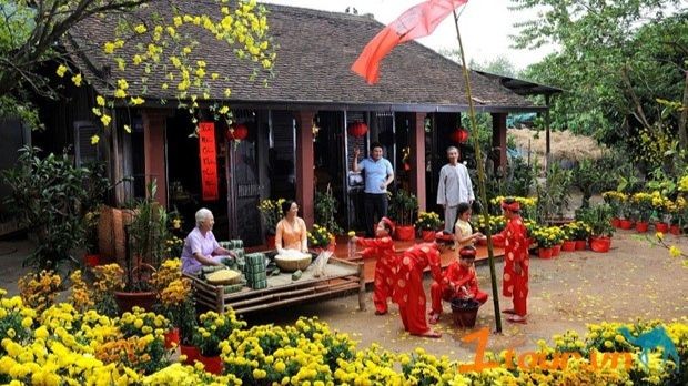 La fête du Têt ou le Nouvel An lunaire vietnamien est le festival le plus important du Vietnam. Photo : Internet/VNA.