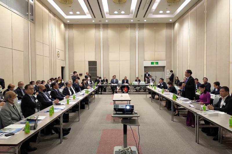 Lors de la conférence sur la promotion des investissements dans la ville de Sakai, Osaka au Japon. Photo: dautu