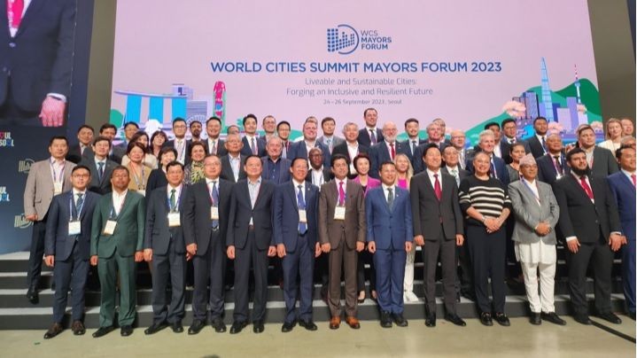 Cet évènement a réuni 46 maires de villes du monde entier. Photo: danang.gov.vn