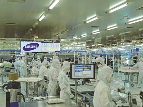 Samsung commencera à produire des composants semi-conducteurs au Vietnam en 2023. Photo : VNA.