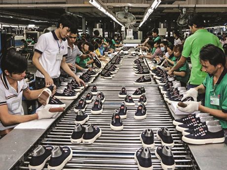 L'année 2022 a marqué la reprise des exportations vietnamiennes de chaussures vers le Canada. Photo : Baoquocte.