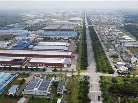 Un parc industriel Vietnam-Singapour (VSIP) à Binh Duong. Photo : VNA