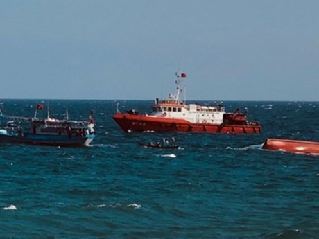 Des forces compétentes ont secouru un bateau de pêche couléen détresse en mer. Photo : SGGP.