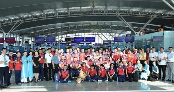La délégation vietnamienne aux ASEAN Para Games 12 comprend 164 membres. Photo : VNA.