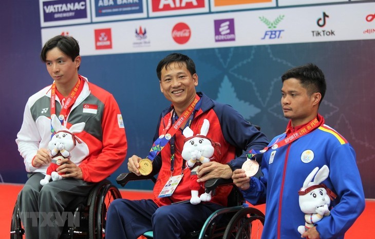 ASEAN Para Games: Le Vietnam obtient cinq médailles d’or supplémentaires