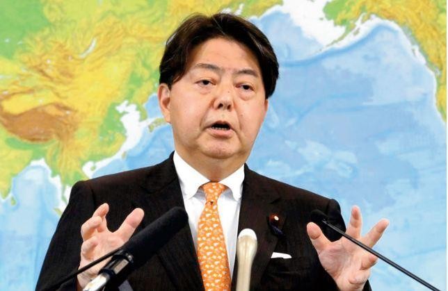Le ministre japonais des Affaires étrangères, Hayashi Yoshimasa. Photo : algerie9.com